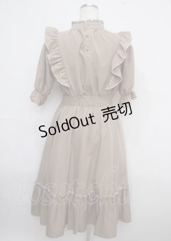 画像2: m petit by misako / NINA’Sワンピース S 中茶 Y-25-03-23-091-LO-OP-SZ-ZY