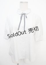 Fi.n.t / リボンタイ付きブラウス F ライトブルー Y-25-03-23-007-CA-BL-SZ-ZY