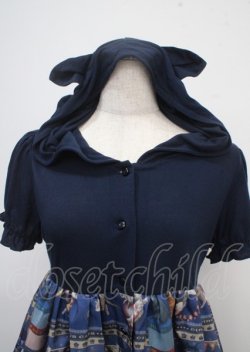 画像3: PUTUMAYO / 黒猫Circusワンピース  ネイビー Y-25-03-23-094-PT-OP-SZ-ZY
