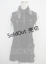 Ozz oneste / 2wayノースリーブワンピース  黒 Y-25-03-23-100-OO-OP-SZ-ZY