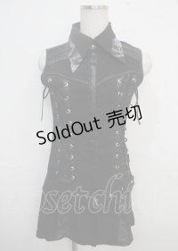 Ozz oneste / 2wayノースリーブワンピース  黒 Y-25-03-23-100-OO-OP-SZ-ZY