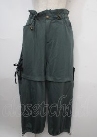 axes femme POETIQUE / ギミックデザインカーゴパンツ M グリーン Y-25-03-23-111-AX-PA-SZ-ZI