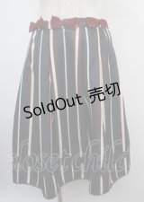 axes femme kawaii / レジメンスカート M 紺 Y-25-03-23-113-AX-SK-SZ-ZT173