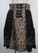 axes femme kawaii / メイリンスカート M 紺 Y-25-03-23-119-AX-SK-SZ-OS