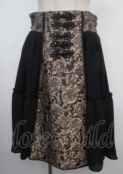 画像1: axes femme kawaii / メイリンスカート M 紺 Y-25-03-23-119-AX-SK-SZ-OS