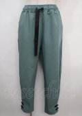 axes femme POETIQUE / チャイナボタンラインパンツ M グリーン Y-25-03-23-121-AX-PA-SZ-OS