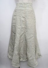 画像1: 【SALE】axes femme / 小花柄マーメイドスカート M イエロー Y-25-03-23-130-AX-SK-SZ-ZT219 (1)