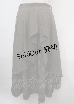 画像2: an another angelus / グレンチェックスカート  ブラウン Y-25-03-23-136-CA-SK-SZ-ZT077