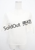 F&A / カットジャガードパフT F アイボリー Y-25-03-23-032-LO-TO-SZ-ZY