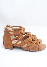 画像4: 【SALE】axes femme / リボンギリーサンダル L 茶 Y-25-03-23-003-AX-SH-SZ-ZTK022 (4)