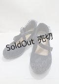 axes femme / クロスベルトレースパンプス L 紺 Y-25-03-26-042-AX-SH-SZ-ZY