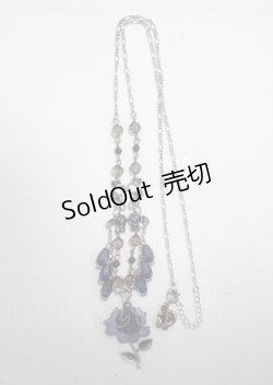 画像3: axes femme / ローズモチーフネックレス  シルバー Y-25-03-26-005-AX-AC-SZ-ZY