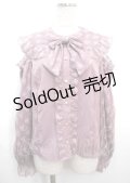 axes femme kawaii / ブルーミングレースブラウス M ピンク Y-25-03-26-052-AX-BL-SZ-OS