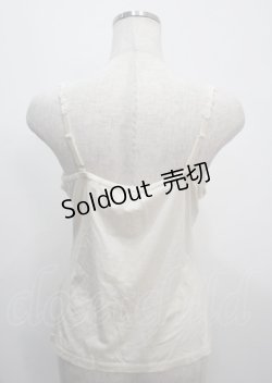 画像2: axes femme / ドライフラワービジューキャミソール M 生成り Y-25-03-26-068-AX-TO-SZ-ZY