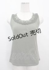 axes femme / はしごレースタンク M グリーン Y-25-03-26-070-AX-TO-SZ-ZY