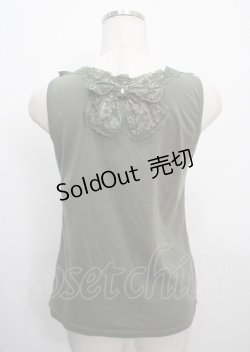 画像2: axes femme / はしごレースタンク M グリーン Y-25-03-26-070-AX-TO-SZ-ZY