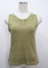 画像1: axes femme / モチーフレースタンク M 黄緑 Y-25-03-26-072-AX-TO-SZ-ZI (1)