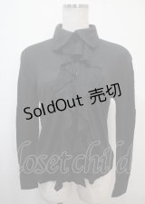 SEXY DYNAMITE LONDON (CHOICE) / フリルカーディガン F 黒 Y-25-03-26-082-PU-TO-SZ-ZY