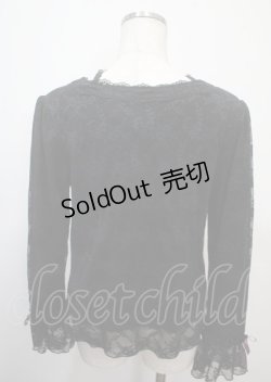 画像2: axes femme / バラクロス総レースインナー M 黒 Y-25-03-26-087-AX-TO-SZ-ZY