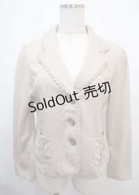 axes femme / レースアップポケットテーラージャケット M ベージュ Y-25-03-26-091-AX-JA-SZ-ZY