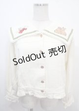 axes femme kawaii / ベリーフィールズジャケット M 生成り Y-25-03-26-093-AX-JA-SZ-ZY