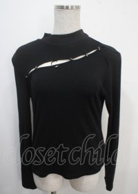 PUNK RAVE / Black Scar Top XS-S ブラック Y-25-03-26-098-PU-TO-SZ-ZY
