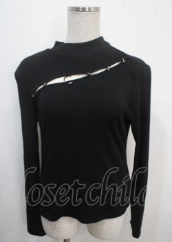 画像1: PUNK RAVE / Black Scar Top XS-S ブラック Y-25-03-26-098-PU-TO-SZ-ZY
