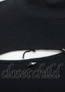 画像3: PUNK RAVE / Black Scar Top XS-S ブラック Y-25-03-26-098-PU-TO-SZ-ZY