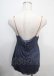 画像2: OZZ ANGELO / バック編み上げキャミ  紺 Y-25-03-26-100-OO-TO-SZ-ZY (2)