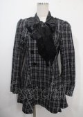 PUNK RAVE / Bow Collect waist dres S 黒 Y-25-03-26-104-PU-OP-SZ-ZT262