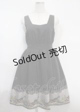 axes femme POETIQUE / トイマーチノースリワンピース M 黒 Y-25-03-26-106-AX-OP-SZ-ZI