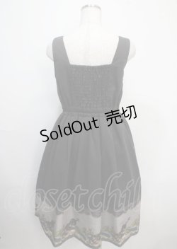 画像2: axes femme POETIQUE / トイマーチノースリワンピース M 黒 Y-25-03-26-106-AX-OP-SZ-ZI