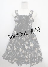 ALICE and the PIRATES / 星座柄ベビードールジャンパースカート  黒 Y-25-03-26-111-PA-OP-SZ-ZY