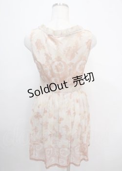 画像2: axes femme / 薔薇柄ワンピース M 生成り Y-25-03-26-122-AX-OP-SZ-ZY
