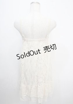 画像2: axes femme / レース切り替えワンピース M 生成り Y-25-03-26-125-AX-TO-SZ-ZY