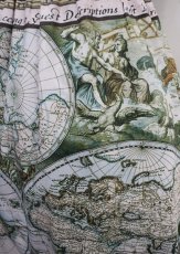 画像3: 【SALE】axes femme Nostalgic / ヴィンテージマップ柄ワンピース M 茶 Y-25-03-26-134-LO-OP-SZ-ZT507 (3)