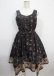 画像1: axes femme / Mulhouse Collection フラワーパネル柄イレヘムワンピース M 黒 Y-25-03-26-135-AX-OP-SZ-ZY (1)