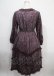 画像2: axes femme NOSTALGIE / ゴブラン風花柄ワンピース M パープル Y-25-03-26-139-AX-OP-SZ-ZT138 (2)