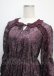 画像3: axes femme NOSTALGIE / ゴブラン風花柄ワンピース M パープル Y-25-03-26-139-AX-OP-SZ-ZT138 (3)