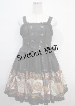 画像1: axes femme kawaii / メロディキャットワンピース M 黒 Y-25-03-26-147-AX-OP-SZ-OS