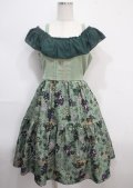 axes femme POETIQUE / ヴァンダンジュ2wayワンピース M グリーン Y-25-03-26-148-AX-OP-SZ-OS