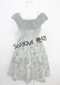 画像2: axes femme POETIQUE / ヴァンダンジュ2wayワンピース M グリーン Y-25-03-26-148-AX-OP-SZ-OS