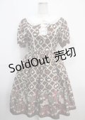 axes femme kawaii / ベリーフィールズワンピース M 茶 Y-25-03-26-153-AX-OP-SZ-ZY