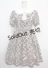 axes femme kawaii / ベリーフィールズワンピース M 茶 Y-25-03-26-153-AX-OP-SZ-ZY
