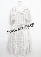 axes femme POETIQUE / イレヘムケープトレンチワンピース M 生成り Y-25-03-26-155-AX-OP-SZ-OS