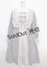 axes femme kawaii / リナズワンピース M グレー Y-25-03-26-156-AX-OP-SZ-ZY