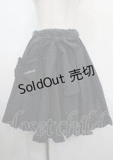 Physical Drop / ハートポケットサーキュラースカート ミニ丈 黒水玉 Y-25-03-26-161-LO-SK-SZ-ZY