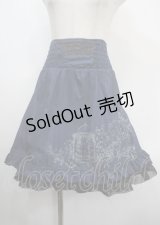 Ozz Croce / リバーシブルボリュームスカート  紺×黒 Y-25-03-26-165-OO-SK-SZ-ZY