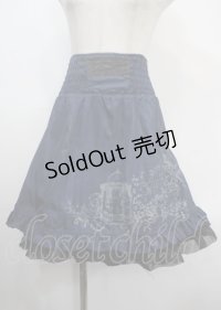Ozz Croce / リバーシブルボリュームスカート  紺×黒 Y-25-03-26-165-OO-SK-SZ-ZY