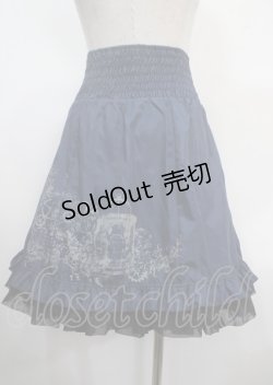 画像2: Ozz Croce / リバーシブルボリュームスカート  紺×黒 Y-25-03-26-165-OO-SK-SZ-ZY